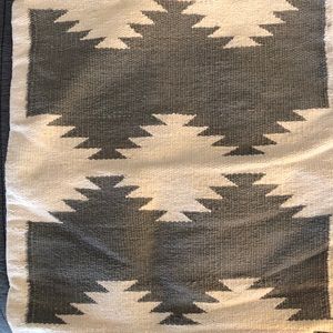 CB2 kilim pillow cover 18x18